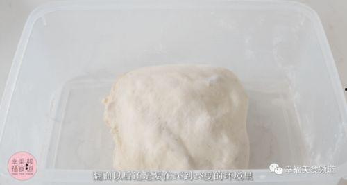 面粉发酵视频